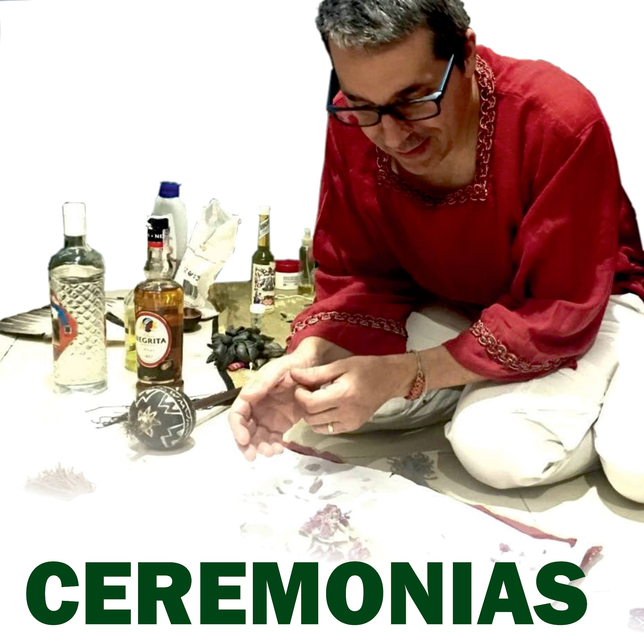 Adel en una práctica ceremonial